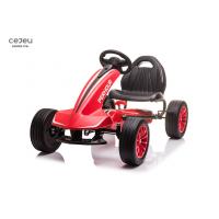 China 122*60*60CM Kids Go Karts Eva Wheel Plastic Pedal Go Kart 30kg factory