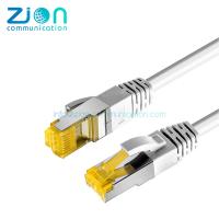 Quality Cat 7 S/FTP Pacth Cord , 1000MHz Lan Network Cable , Bare Copper Indoor Category for sale