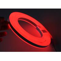 China Red Flexible Neon Rope Light , Double Side Super Flexible Neon Led Rope Lights for sale