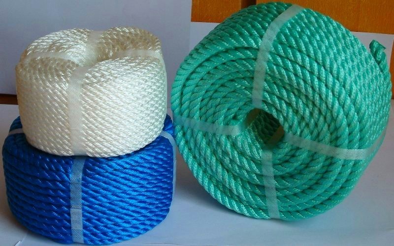China Multifilament Polypropylene Rope 3/4 Strand Twisted Ropes factory