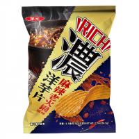 China 2024 Hot Sale Thick Spicy Hotpot  76.5G /10 Bags- Asian Snack Brand Wholesale-Veggie Snack factory