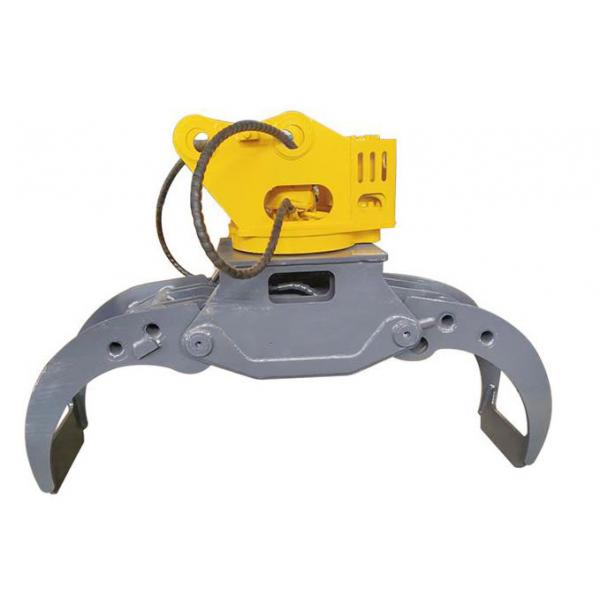 Quality Forestry Rotating Hydraulic Log Grapple For Excavator ZX60 PC40 CAT306 for sale