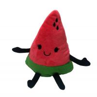 Quality Watermelon Stuffed Recording Plush Toy 0.16M 6.3 Inch Plush Pillow PP Inside for sale