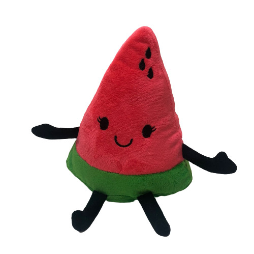 Quality Watermelon Stuffed Recording Plush Toy 0.16M 6.3 Inch Plush Pillow PP Inside for sale