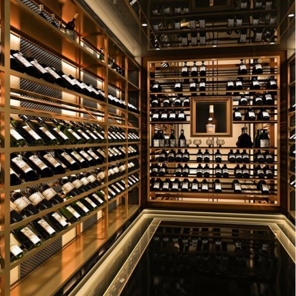 Quality Luxury Style Metal Wine Cabinet Whole Wine Cellar Customization High Volume for sale