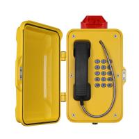 Quality Water Resistant Heavy Duty Analog Phone Weatherproof With Flashing Lamp for sale