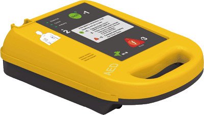 China Three Step Two Button Auto External Defibrillator Biphasic Energy Output factory
