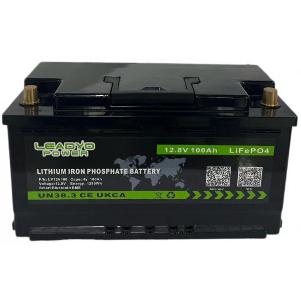 Quality Deep Cycle Lithium L4 L5 12.8V 100Ah LiFePO4 Battery For RV / Camper Van / Solar Storage for sale