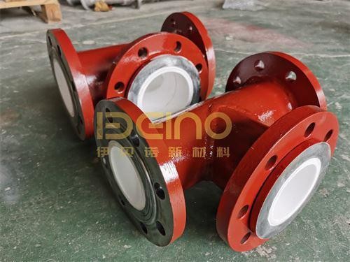 China Compositec Ceramic Lined Steel Pipe Mechanical Shock Resistance factory