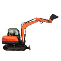Quality 6T Efficient Small Hydraulic Excavator With 20f Container Load Capacity for sale