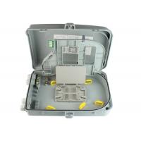 China 24 Ports FTTH Fiber Optic Distribution Box ABS Material Optical Termination Box for sale
