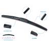 China 275mm Frame Natural Rubber Flat Wiper Blade For Universal Car factory