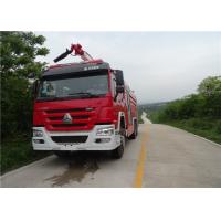 China Imported Chassis Water and Foam Tanker Water Tower Fire Truck 20m Working Height factory