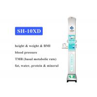 China Measure Height Weight Calculate 299mmHg Bmi Analysis Scale for sale