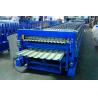 China Trapezoidal Sheet 15m Per Min Double Layer Roll Forming Machine factory