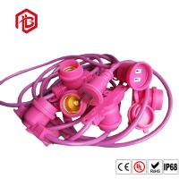 Quality Pink Green Hanging String Light Plastic 300V E27 Lamp Holder for sale