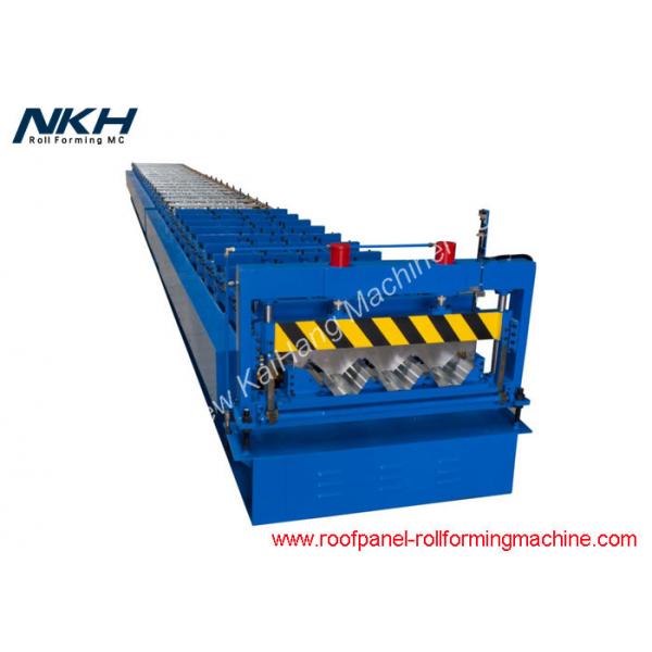 Quality Popular Floor Deck Roll Forming Machine 117mm Rib Design CSA Approved for sale
