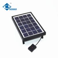 China 3 Watt Solar Photovoltaic Panels Max Current 0.51A ZW-3W-6V-1 mini home solar energy systems factory