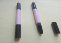 China Double Head Permanent Makeup Lip Liner , Pink Empty Lipstick Tubes SGS factory