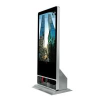 China Shoe Polisher Standing Kiosk 55 Inch Digital Signage Advertising for sale