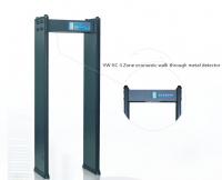 China LED Display Multi Zone Metal Detector Walk Through With Four Key Panels Operation factory