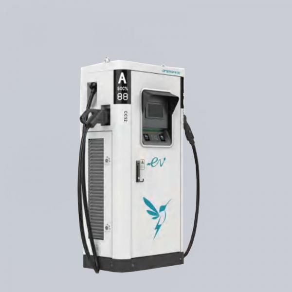 Quality CCS2 Type 2 60KW EV Charger Commercial LCD Touch Screen With Payment for sale
