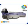 China Standard Size Excavator Engine Parts , Silver Oil Cooler Assembly Billet Aluminum Materials factory