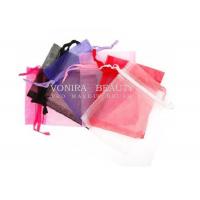 China Custom Mixed Color Organza Drawstring Bags Jewelry Party Wedding Favor Gift Bags factory