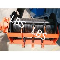Quality Portable Small Hydraulic Cable Winch With Hydraulic Motor 10KN - 400KN for sale