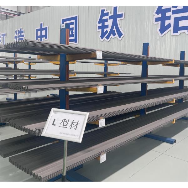 Quality High Corrosion Resistance Titanium Angle Profiles 6000mm Length 12mm Thickness for sale