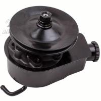 China JM2000C Power Steering Pump W/Single Groove Pulley For GM SBC for Chevy Black Saginaw Style 26028613 for sale
