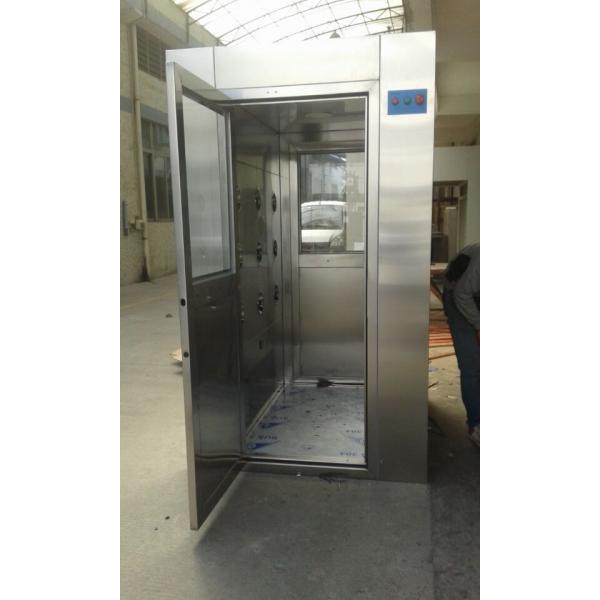 Quality GMP Pharmaceutical Stainless Steel Air Shower With Three Side Blowing 380V / for sale