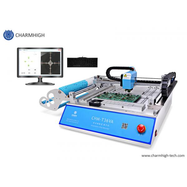 Quality Charmhigh CHMT36VA Desktop Pick and Place Machine 0402-5050 SOP QFN for sale