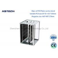 China PCB Handling Equipment Screw Adjustable SMT ESD Magazine Rack for PCB Transportation factory