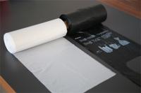 China White / Black Disposable Polyethylene Trash Bags On Roll For House Cleaning factory