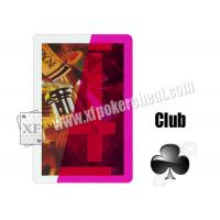 China Gambling Laser Invisible Plastic Marked Playing Cards With Glasses factory