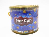 China 4g Star cup Chocolate snack in PVC Jar Sweety Chocolate With Crispy Cookie factory