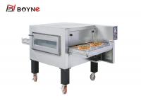 China Stainless steel Gas Conveyor Belt Pizza Oven Table Top High Thermal 50~300°C HD Visual Window use in bakery factory