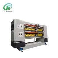 China Double NC Cutter Helical Knives Corrugated Cardboard Production Line for sale