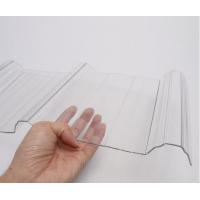 Quality Flexible Clear Polycarbonate Corrugated Sheet For Greenhouse Roofing for sale