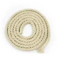 China Marine 3 Strand Polyester Rope Twisted 550 Pounds Cotton Boat Rope factory