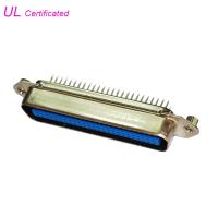 Quality Champ PCB Straight Angle Plug 50 Pin Centronics Connector Certicified UL for sale