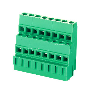 Quality KEFA terminal blocks, terminal block screw type, 128AA-5.0 5.08 double layer cell block pcb terminal blocks for sale