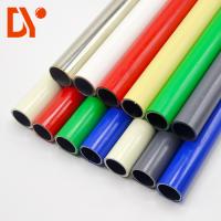 Quality Anti Rust Plastic Coated Steel Tube Stable Structure 2.0mm Thickness for sale