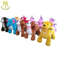 China Hansel wholesale toy horse walking amusement park toys sale funfair animal rides factory