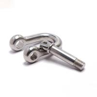 China DIN82101 Marine Use Hardware Shackle din 82101 D Shackle With Coller Pin for Lifting factory