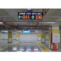 China 7000nit VMS Parking Guidance Long Lifespan Vehicle Counting System factory