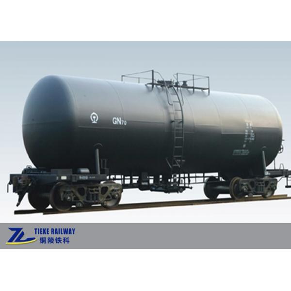 Quality 1435mm Gauge Tank Wagon Fuel Truck Crude Oil Diesel Tank UIC Standard for sale