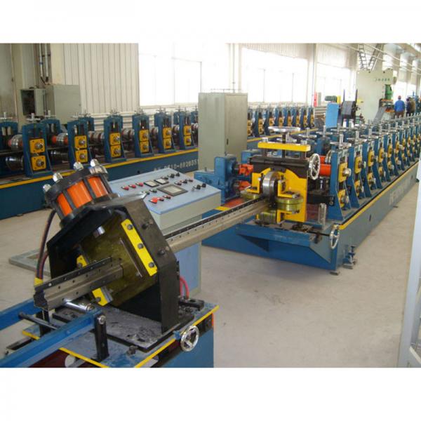 Quality 2.5mm Upright Rack Roll Forming Machine With 6 Meters Auto Stacker for sale