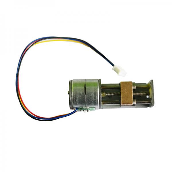 Quality Step Angle 18° Copper Slider Linear Stepper Motor Dia 20mm With 1kg Thrust for for sale